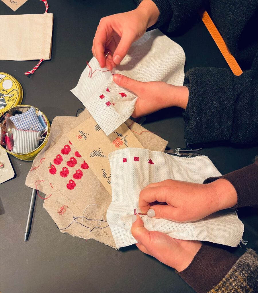 Cross stitch workshop w/ Joana Saragaço, 2025